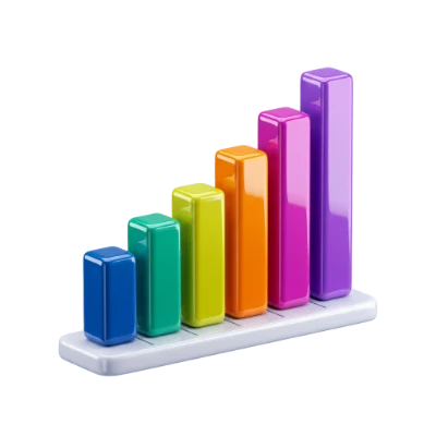 Colorful 3D Bar Chart