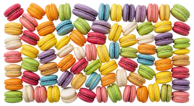 Colorful French Macarons