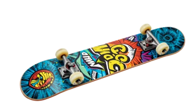 Colorful Graphic Skateboard