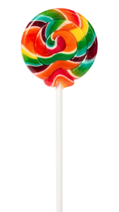 Colorful Swirl Lollipop