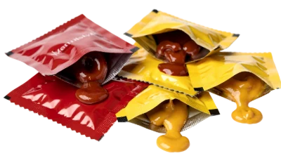 Condiment Sauce Packets