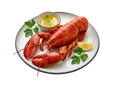 Cooked Lobster With Butter