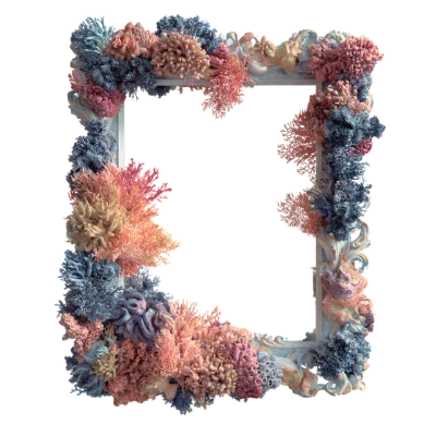 Coral Reef Picture Frame