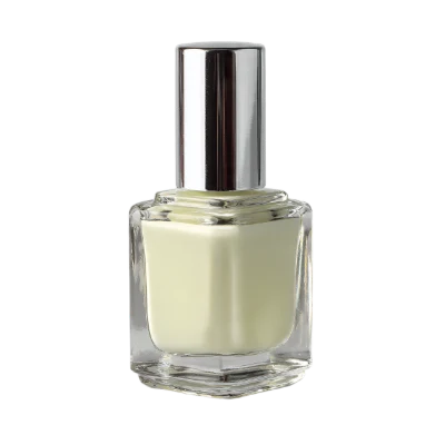 Cream Nail Polish Bottle