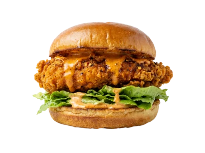 Crispy Fried Chicken Burger