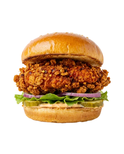 Crispy Fried Chicken Burger