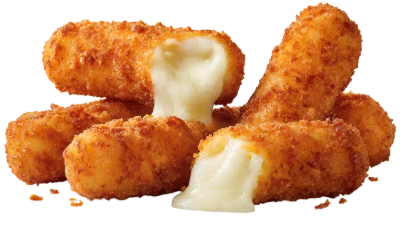 Crispy Fried Mozzarella Sticks