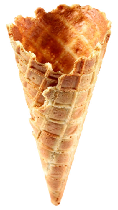 Crispy Waffle Ice Cream Cone