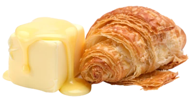 Croissant With Melting Butter