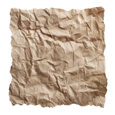 Crumpled Brown Paper Texture