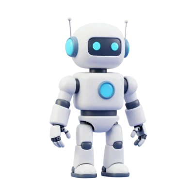 Cute Friendly Robot