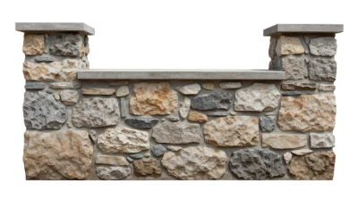 Decorative Stone Wall