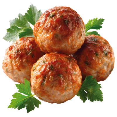 Delicious Cooked Meatballs