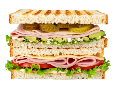 Double Decker Ham Sandwich