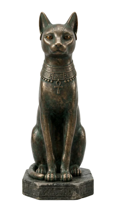 Egyptian Bastet Cat Statue