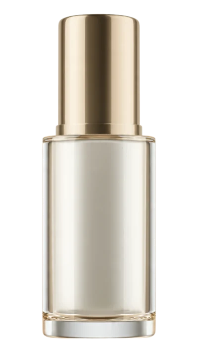 Empty Cosmetic Serum Bottle