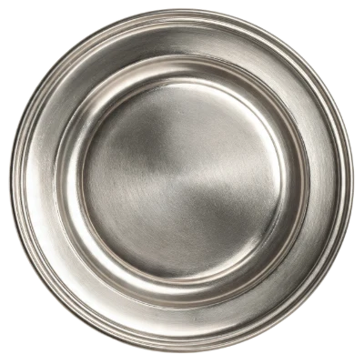 Empty Metal Plate