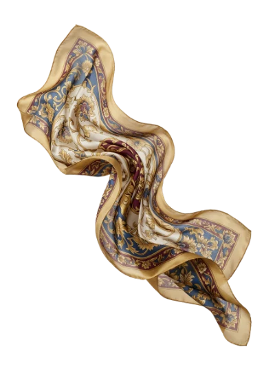 Floral Silk Scarf