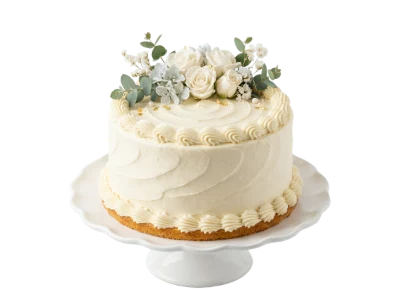 Floral Wedding Cake