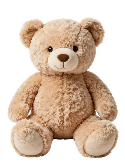 Fluffy Brown Teddy Bear