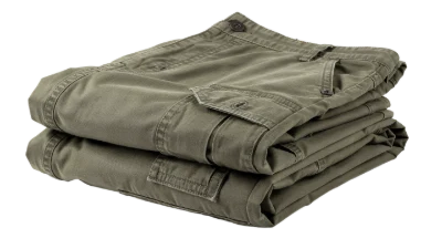 Folded Cargo Pants