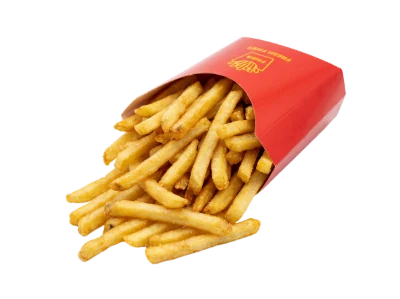 French Fries In Carton