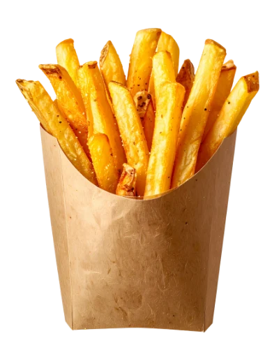 French Fries In Carton
