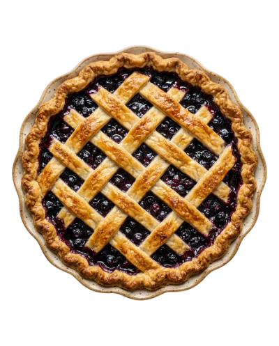 Fresh Baked Blueberry Pie