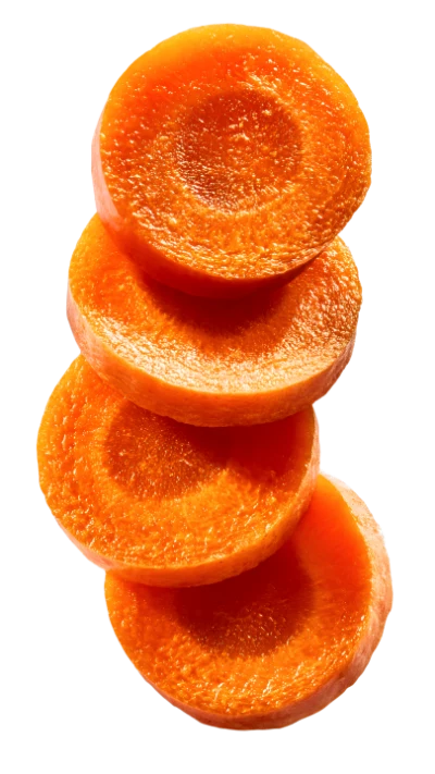 Fresh Carrot Slices