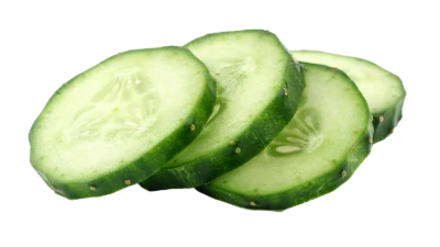 Fresh Cucumber Slices