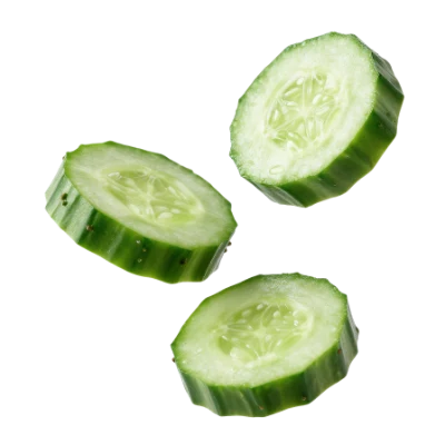 Fresh Cucumber Slices