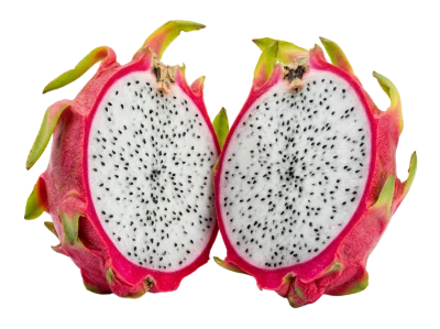Fresh Cut Dragon Fruit