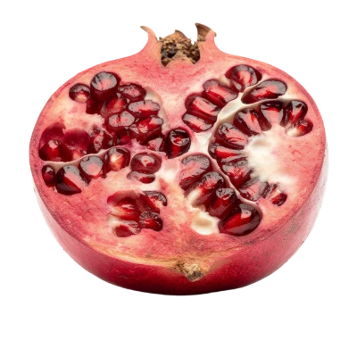 Fresh Cut Pomegranate