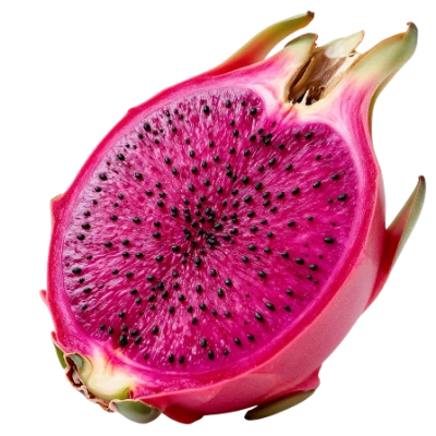 Fresh Dragon Fruit Half