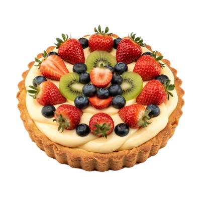 Fresh Fruit Custard Tart