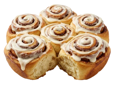 Fresh Glazed Cinnamon Rolls