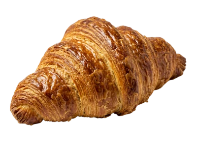 Fresh Golden Butter Croissant