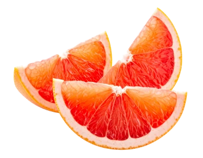 Fresh Grapefruit Slices