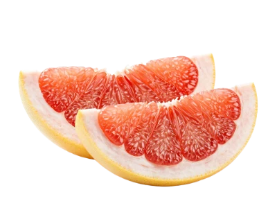 Fresh Grapefruit Slices