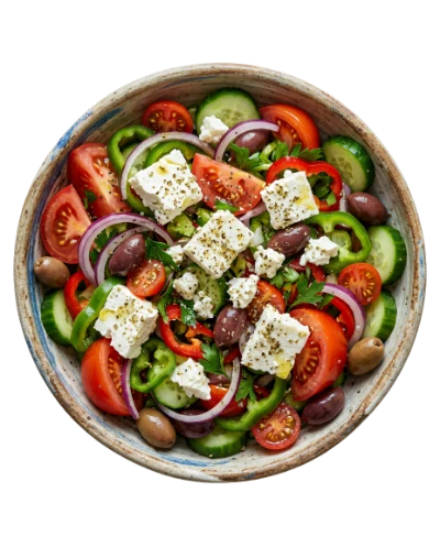 Fresh Greek Salad Bowl