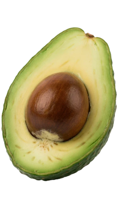 Fresh Half Avocado