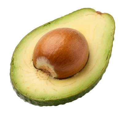 Fresh Half Avocado
