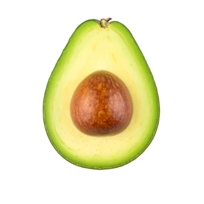 Fresh Half Avocado