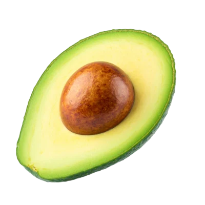 Fresh Half Avocado