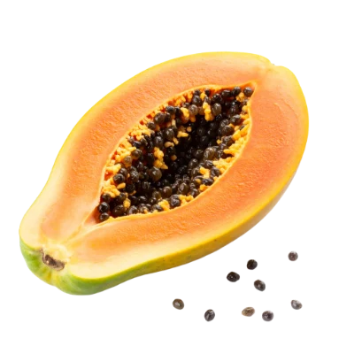 Fresh Half Papaya