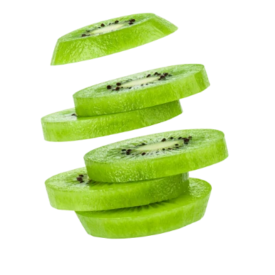 Fresh Kiwi Fruit Slices