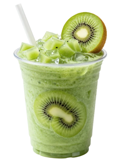 Fresh Kiwi Fruit Smoothie