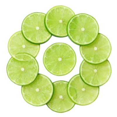 Fresh Lime Slices Arrangement