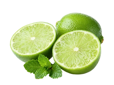 Fresh Limes With Mint