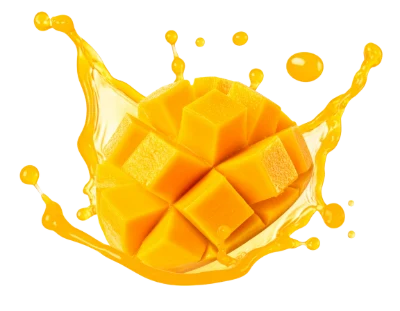 Fresh Mango Fruit Splash